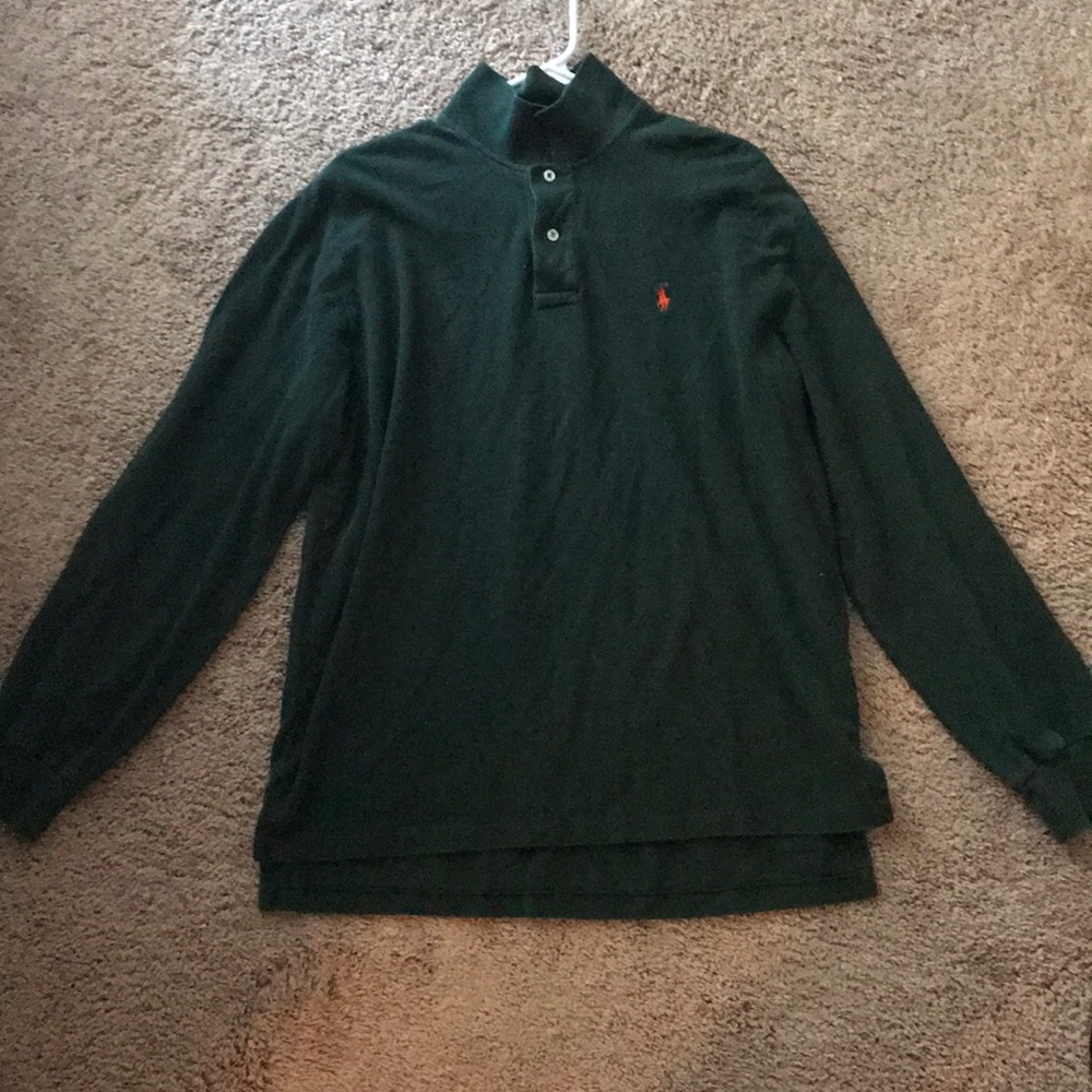Long sleeve polo